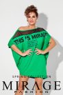 Mirage Baldzsa neccbetétes tunika, brazil zöld