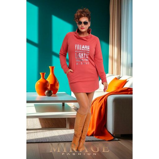 Mirage Mary futter pulóver, mályva