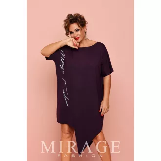 Mirage Dolli bő tunika, padlizsán
