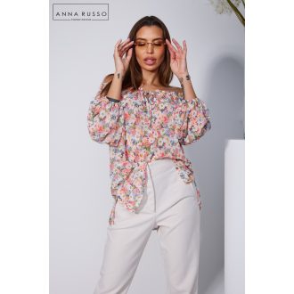Anna Russo Sienna blúz, virágos