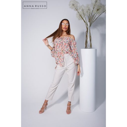 Anna Russo Sienna blúz, virágos