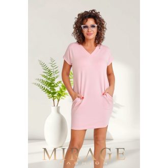 Mirage Alina V nyakú ruha, púder