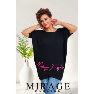 Mirage Robertina bő tunika, fekete