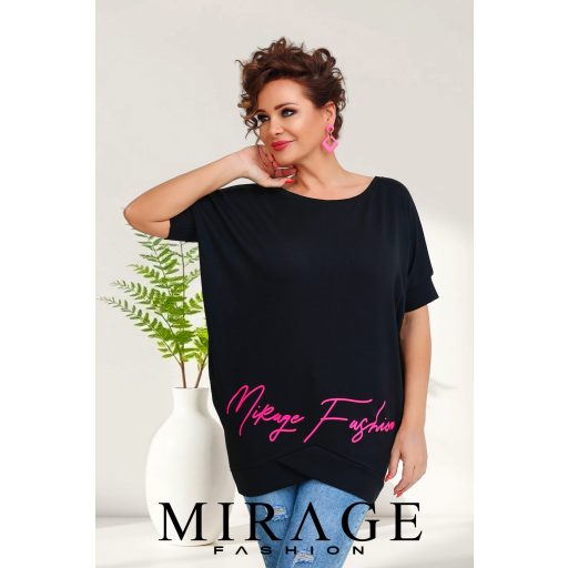 Mirage Robertina bő tunika, fekete
