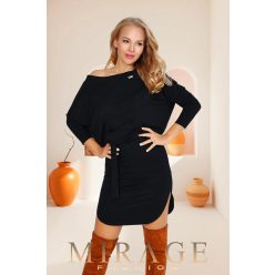 Mirage Carmen öves ruha, fekete