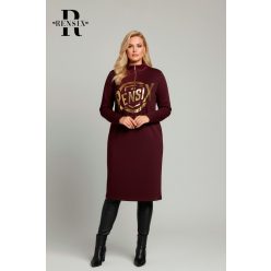 Rensix Anika zippes pulóver, burgundi