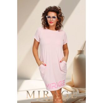Mirage Gemini zsebes ruha, babarózsaszín