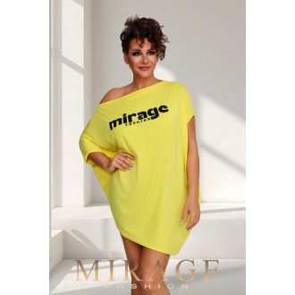 Mirage Sziszy asszimetrikus tunika, sárga