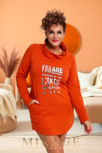 Mirage Mary futter pulóver, rozsda