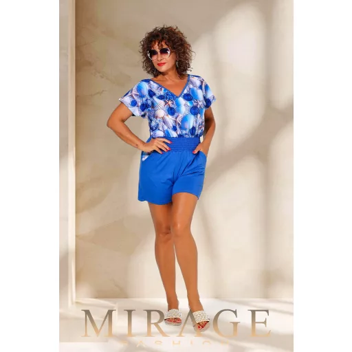 Mirage Líra hátul gombos overál, kagyló mintás