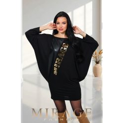 Mirage Woody bőrbetétes tunika, fekete