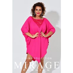 Mirage Everderm csipkebetétes tunika, pink