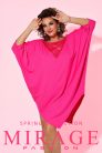 Mirage Everderm csipkebetétes tunika, pink