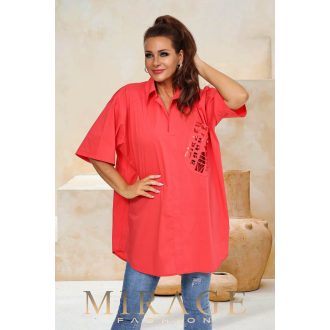 Mirage Avery bő ingtunika, dinnye