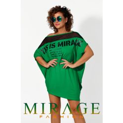 Mirage Baldzsa neccbetétes tunika, zöld
