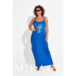 Mirage Mekka keresztpántos maxiruha, kék