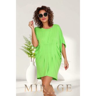 Mirage Bié tűzött tunika, fűzöld