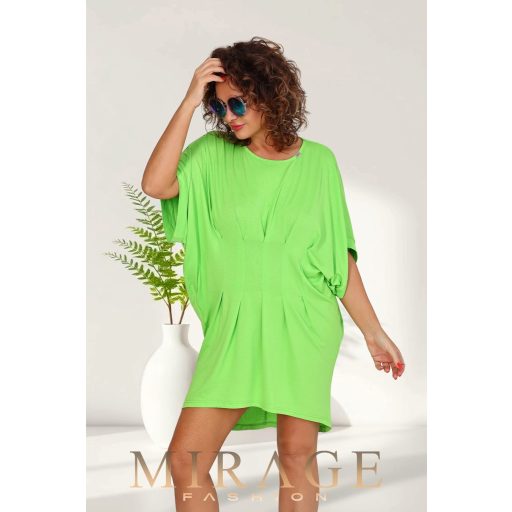 Mirage Bié tűzött tunika, fűzöld
