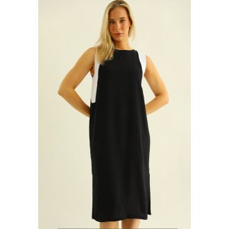 Warp Zone Helia ruha, fehér-fekete