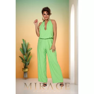 Mirage Agatha silky szatén overál, avokádó