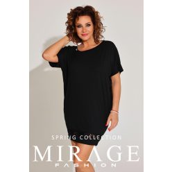 Mirage Glade csipkebetétes ruha, fekete