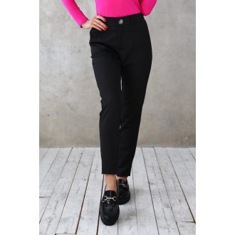 Nazyra Chloe 2.0 szövet nadrág, fekete