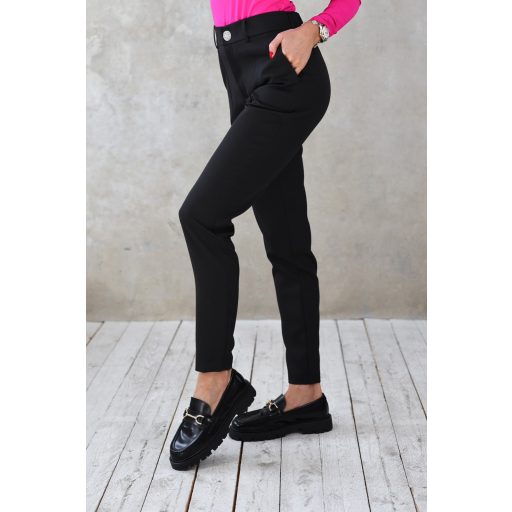 Nazyra Chloe 2.0 szövet nadrág, fekete