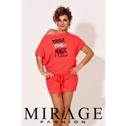 Mirage Minestrone pamut shortos overál, dinnye