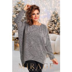 Mirage Sevilla lurexes alkalmi tunika, pezsgő