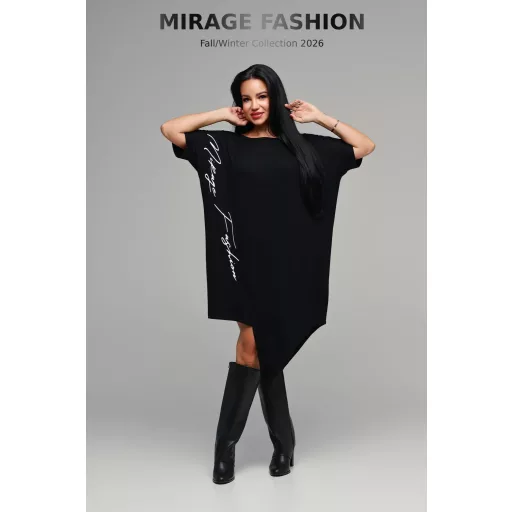 Mirage Dolli bő tunika, fekete