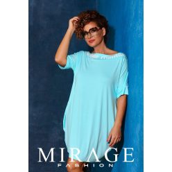 Mirage Depo bő tunika, aqua kék