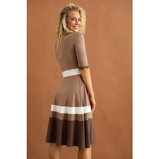 Warp Zone Elena ruha, bézs