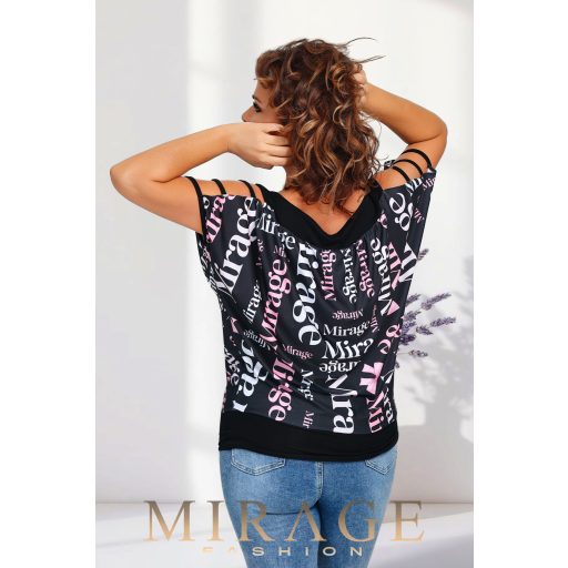 Mirage Izolda rollnis pántos felső, feliratos
