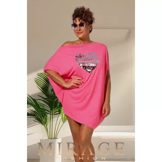Mirage Mirella asszimetrikus tunika, jégeper
