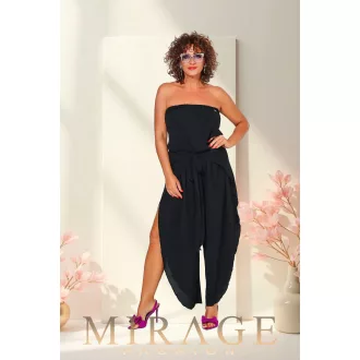 Mirage Bonbon megkötős overál, fekete