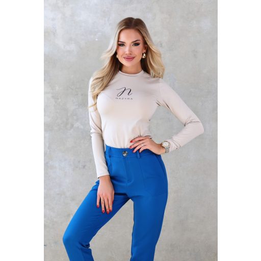 Nazyra Chloe 2.0 szövet nadrág, kék