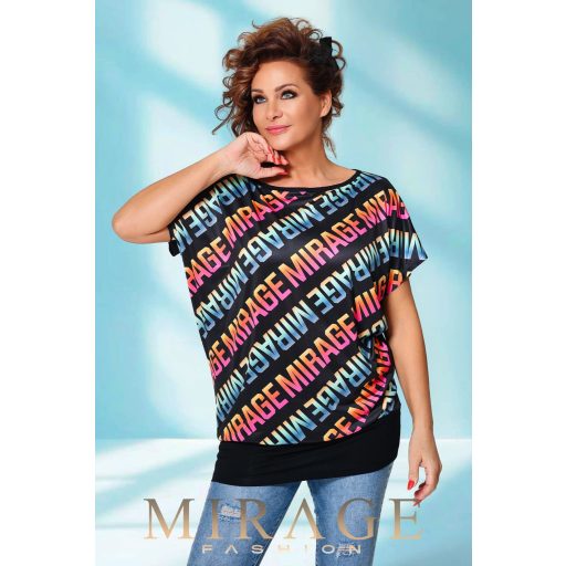 Mirage Uránia passzés aljú felső, feliratos