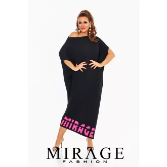 Mirage Líra pamut maxiruha, fekete