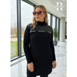 Rensix Filip bőrbetétes tunika, fekete