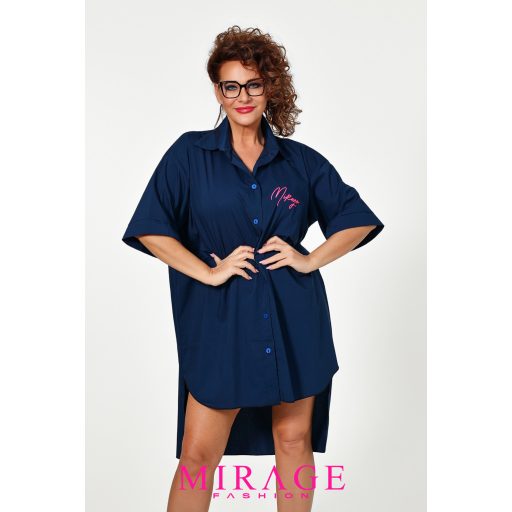 Mirage Elte bő ingtunika, sötétkék