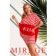 Mirage Delilah asszimetrikus tunika, piros csíkos