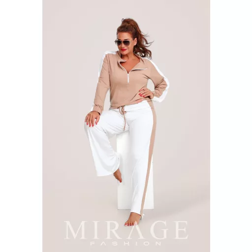 Mirage Párma szabadidő szett, krém-karamell