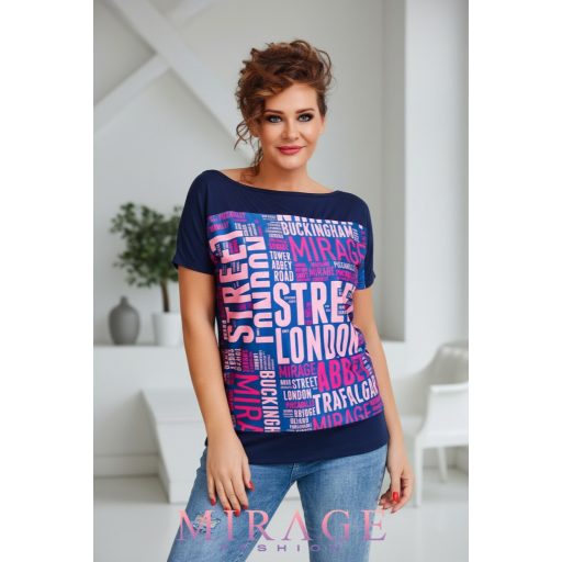 Mirage Adaline felső, írásos