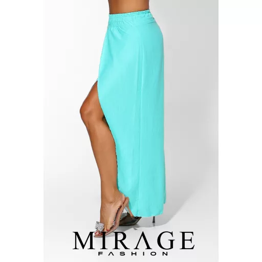 Mirage Dráma silky szatén lepke fazonú nadrág, menta