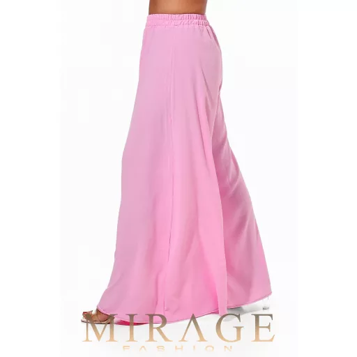 Mirage Berberon silky szatén nadrág, babarózsaszín