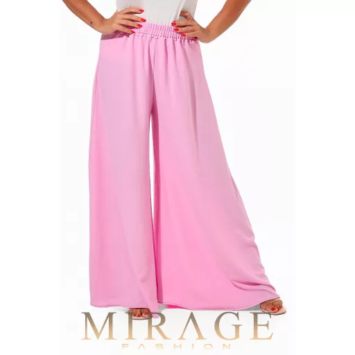 Mirage Berberon silky szatén nadrág, babarózsaszín