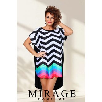 Mirage Como bő tunika, csíkos