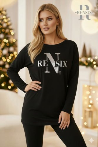 Rensix Zselyke tunika, fekete