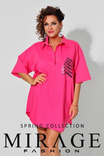 Mirage Apokalipsz bő ingtunika, pink