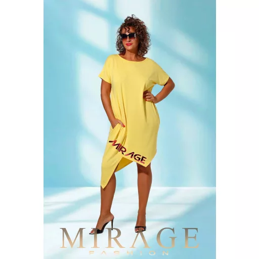 Mirage Barateon zsebes tunika, sárga